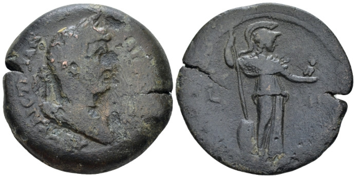 Egypt, Alexandria. Dattari. Antoninus Pius, 138-161 Drachm circa 133-134 (year 1...