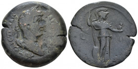 Egypt, Alexandria. Dattari. Antoninus Pius, 138-161 Drachm circa 133-134 (year 18), Æ 33.90 mm., 23.01 g.
Laureate, draped and cuirassed bust r. Rev....