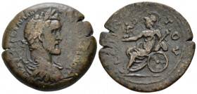 Egypt, Alexandria. Dattari. Antoninus Pius, 138-161 Drachm circa 145-146 (year 9), Æ 29.70 mm., 21.41 g.
Laureate, draped and cuirassed bust r. Rev. ...