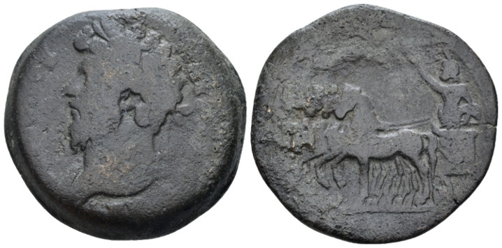 Egypt, Alexandria. Dattari. Marcus Aurelius, 161-180 Drachm circa 165-166 (year ...