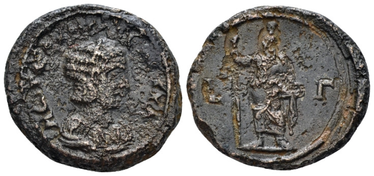 Egypt, Alexandria. Dattari. Otacilia Severa, wife of Philip I Tetradrachm circa ...