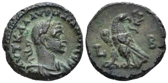 Egypt, Alexandria. Dattari. Aurelian, 270-275 Tetradrachm circa 271-272 (year 2)...