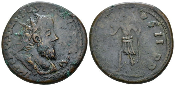 Postumus, 259-268 Double Sestertius Lugdunum circa 260, Æ 34.20 mm., 23.92 g.
I...