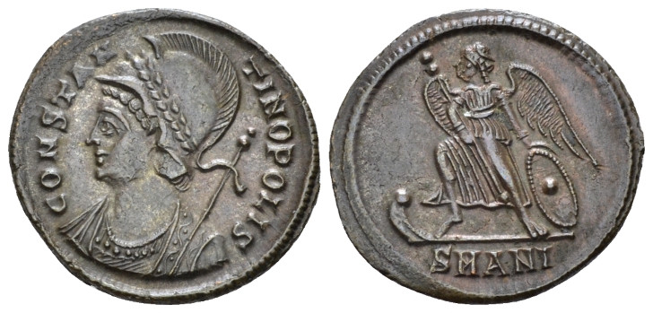 Constantine I, 307-337 Follis Antiochia circa 335-337, Æ 19.20 mm., 2.42 g.
Hel...