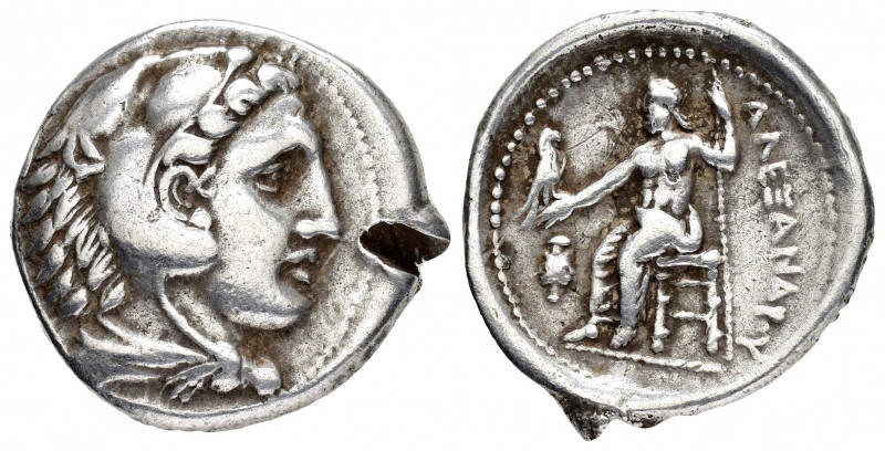 KINGS of MACEDON.Alexander III.(336-323 BC).Amphipolis.Tetradrachm.

Obv : Head ...
