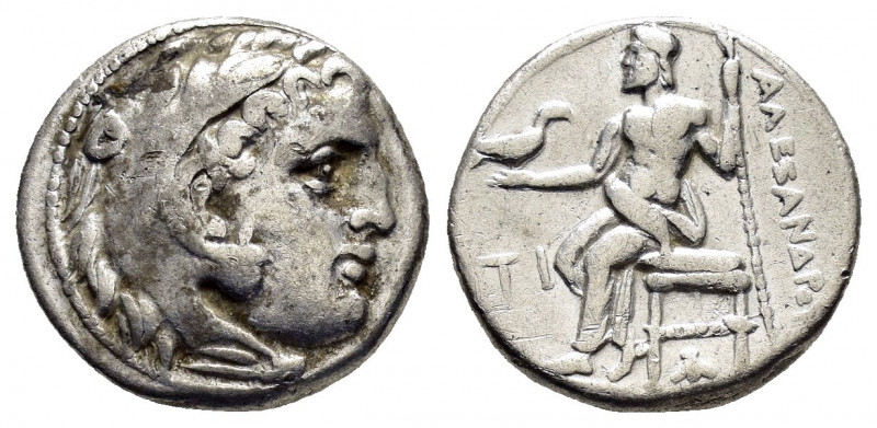 KINGS of MACEDON.Alexander III.(336-323 BC).Sardes.Drachm. 

Obv : Head of Herak...