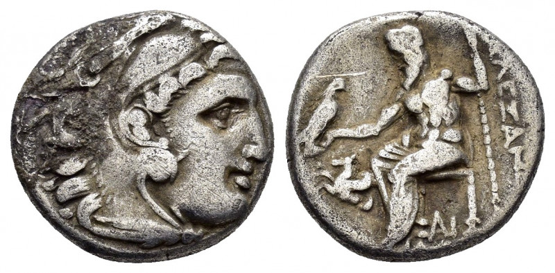 KINGS of MACEDON.Alexander III.(336-323 BC).Lampsakos.Drachm.

Obv : Head of Her...
