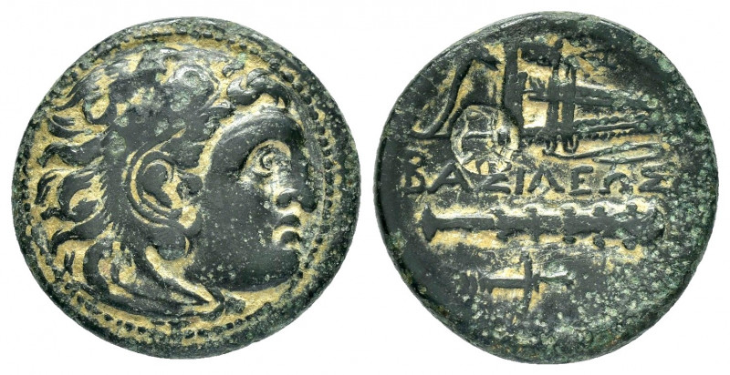 KINGS of MACEDON.Alexander III.(336-323 BC).Uncertain in Western Asia Minor.Ae.
...
