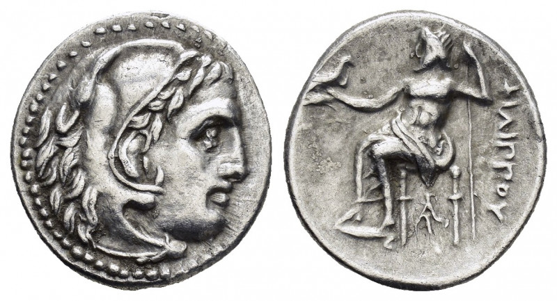 KINGS of MACEDON. Philip III.(323-317 BC).Magnesia ad Maeandrum.Drachm. 

Obv : ...