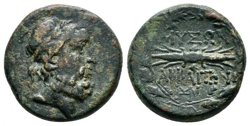 PHRYGIA.Abbaitis.(2nd-1st century BC).Ae.

Obv : Laureate head of Zeus right.

R...