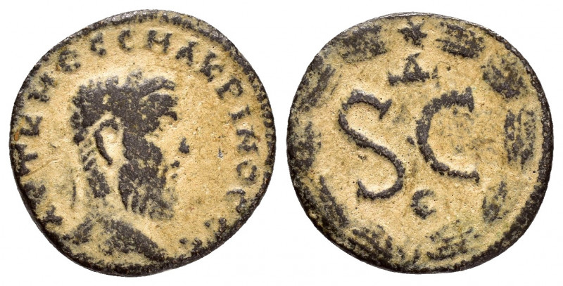 SYRIA.Seleucis and Pieria.Antioch. Macrinus.(217-218).Ae.

Obv : AVT K M O C(E) ...