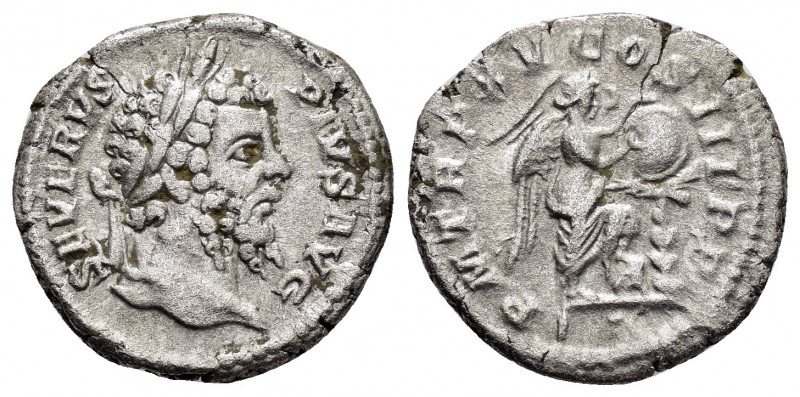 SEPTIMIUS SEVERUS.(193-211).Rome.Denarius.

Obv : SEVERVS PIVS AVG.
Laureate bus...