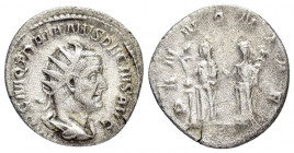 TRAJAN DECIUS.(249-251).Rome.Antoninianus.

Obv : MP C M Q TRAIANVS DECIVS AVG.
Laureate draped cuirassed bust right.

Rev : PANNONIAE.
The two Pannon...