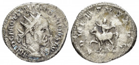 TRAJANUS DECIUS.(249-251). Antoninianus. Rome.

Obv : IMP C M Q TRAIANVS DECIVS AVG.
Radiate draped cuirassed bust right.

Rev : ADVENTVS.
Trajan Deci...