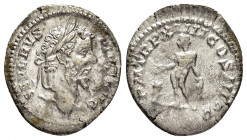 SEPTIMIUS SEVERUS.(193-211).Rome.Denarius.

Obv : SEVERVS PIVS AVG.
Laureate head, right.

Rev : P M TR P XIIII COS III P P.
Genius, naked, standing l...