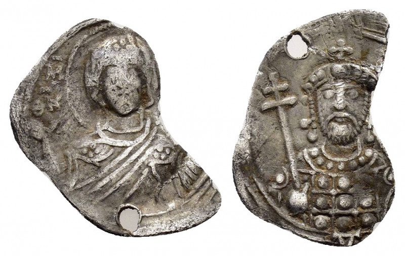 ROMANUS IV DIOGENES.(1068-1071).Constantinople.1/3 Miliaresion. 

Obv : Facing b...