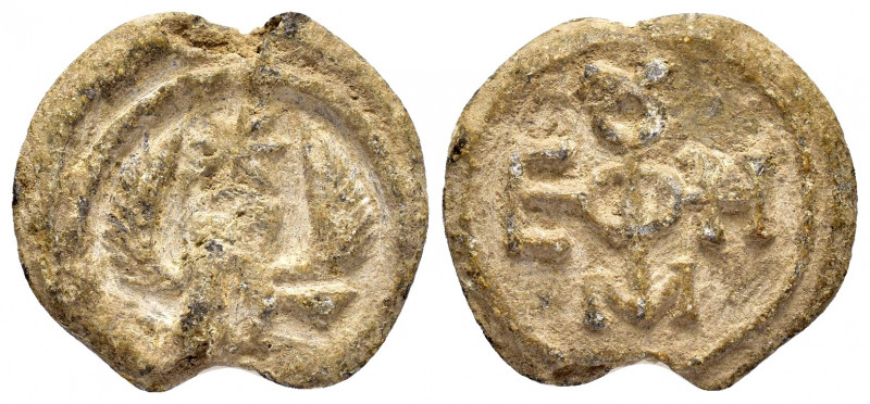 BYZANTINE LEAD SEAL.(Circa 11 th Century).Pb.

Obv : An eagle with its wings out...