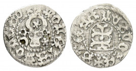MOLDAVIA. Stephen III the Great (1457-1504). Groschen.

Obv : MONETA MOLDAV.
Bull head facing; star above, crescent to left, rosette to right.

Rev : ...