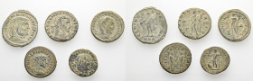 5 ANCIENT BRONZE COINS.SOLD AS SEEN. NO RETURN.