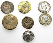 ANCIENT BRONZE COINS.SOLD AS SEEN. NO RETURN.