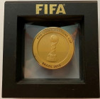 Messingmedaille / Brass medal 2013. 50.2 mm. FIFA. Fédération Internationale de Football Association / Vereinigungen zum Internationalen Fussball Verb...