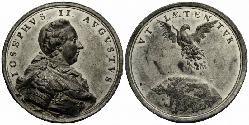 Frankfurt, Grossherzogtum
 Zinnmedaille / Tin medal o. J. / ND (1780). 43.8 mm....