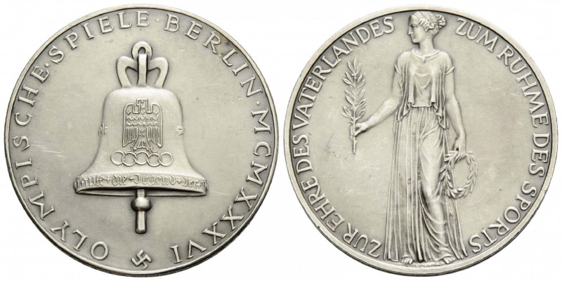 Medaillen / Medals
 Silbermedaille / Silver medal 1936. 36.8 mm. Commemorative ...