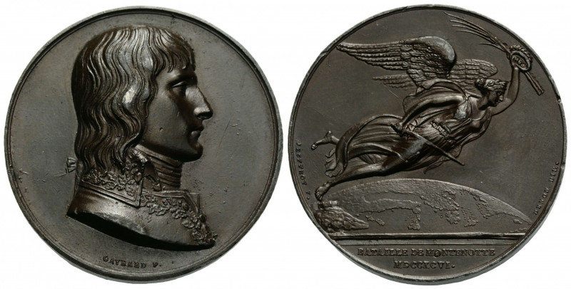 Königreich und Republik / Kingdom and Republic
Directoire, 1795-1799 Bronzemeda...