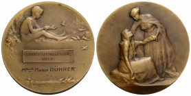 Paris III Republik 1870-1940
 Bronzemedaille / Bronze medal 1917 50.0 mm. Prämien-Medaille für die Pflege Kranker im 1. Weltkrieg. / Medal award for ...