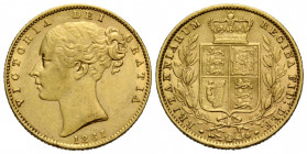 Königreich / Kingdom
Victoria, 1837-1901 Fine Sovereign 1861. 22 mm. Gold 0.917. VICTORIA, 1837-1901. Sovereign 1861, London. Second large head. Spin...
