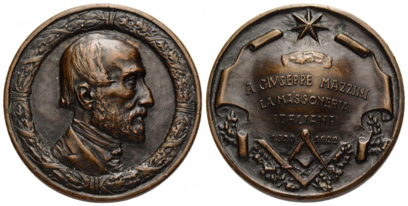 Medaillen / Medal
 Bronzemedaille / Bronze medal 1922. 35.8 mm. zum 50. Todesta...