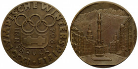 Medaillen / Medals Medaillenlots
 Bronzemedaille / Bronze medal 1964. 60.8 mm. Offizielle Medaille der Teilnehmer. / Official Medal of the Participan...