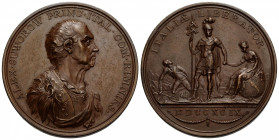 Medaillen / Medal
 Bronzemedaille / Bronze medal 1799. 48.2 mm. ZAR PAUL I., 1796-1801. Auf den russischen Feldherrn Graf Alexander Wassiljewitsch Su...