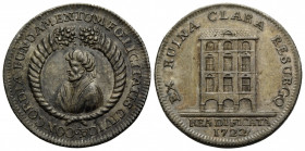 Bern / Berne
 Silbermedaille / Silver medal o. J. / ND. 28.3 mm. Vs. EX RUINA CLARA RESURGO. READIFICATA 1722. Gebäude / Obv. Builing. Rs. CONCORDIA ...
