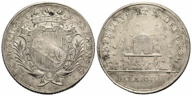 Bern / Berne
 Schulprämie / School premium o.J. / ND. (nach / after 1726). 33.9 mm. Silber / Silver. Bienenkorb-Promotionspfennig. Silbermedaillenaus...