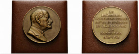 Zürich / Zurich
 Bronzemedaille / Bronze medal 1942. 60.0 mm. im Auftrag der Schweizerischen Rückversicherungs-Gesellschaft auf den 80. Geburtstag Ih...