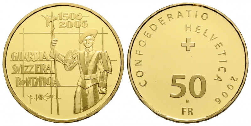 Eidgenossenschaft / Confederation Gedenkmünzen / Commemorative coins
 50 Franke...