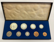 Eidgenossenschaft / Confederation Bundesmünzen / Federal Coins
 Set 1953. Silber / Silver. 4 Münzen aus Silber inkl. 1-, 2-, 5-, 10-, 20 Rappen. In b...