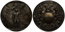 Schützentaler & Schützenmedaillen / Shooting talers & Shooting medals Waadt / Vaud
 Silbermedaille / Silver medal 1894. 45.2 mm. Vs. LIBERTE ET PATRI...