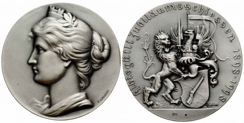 Schützentaler & Schützenmedaillen / Shooting talers & Shooting medals Zürich / Z...
