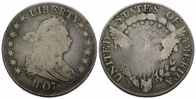 1/2 Dollar 1807. 32.6 mm. Silber / Silver. KM 35. 13.26 g. Schön / Fine.