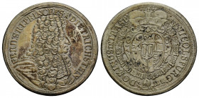 Medaillen / Medals Lot
Kupfer versilbert / Silver-plated copper 1695. 43.4 mm. Tarasp. Museumskopie / Museum copy / Vs. / Obv. FERD: S: R: I:PRINCEPS...