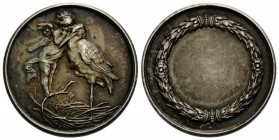 Medaillen / Medals
 Silbermedaille / Silver medal o. J. / ND. 27.26 mm. Auf die Geburt eines Kindes / On the birth of a child. 6.77 g. Sehr schön + /...