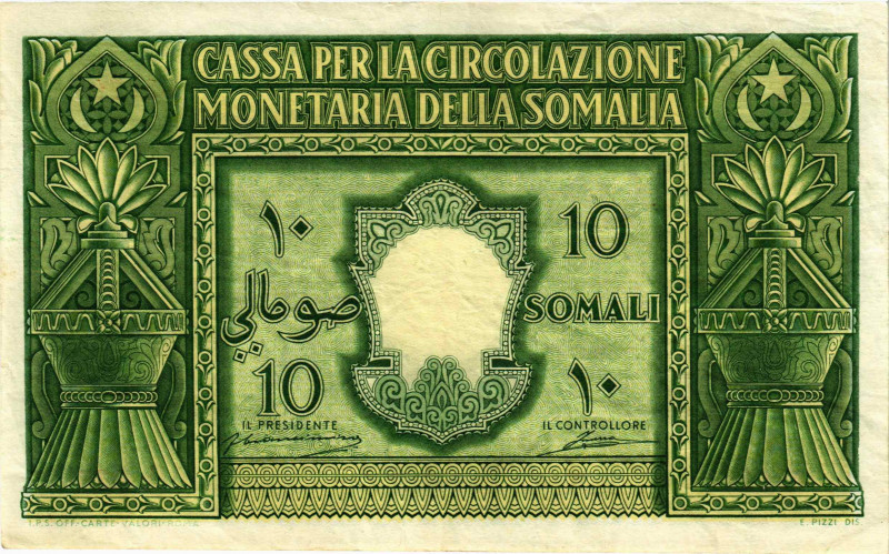 Italien Kolonien und okkupierte Länder
Cassa per la Circolazione Monetaria dell...