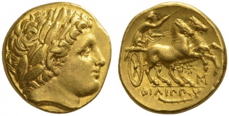 CLASSICAL COINS 
 KINGDOM OF MACEDONIA 
 Stater, gold, posthumous, Abydus , ab...