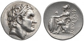 CLASSICAL COINS 
 MYSIA 
 KINGDOM OF PERGAMUM 
 PHILETAERUS, king 282-263 BC. Tetradrachm, about 270-265 BC. AR 16.69 g. Diademed head r. of Seleuc...