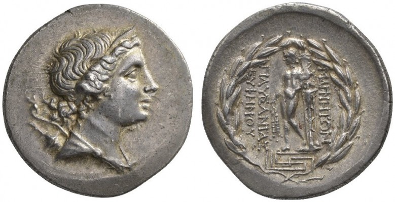 CLASSICAL COINS 
 IONIA 
 MAGNESIA 
 Stephanephoric tetradrachm, about 160 BC...