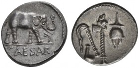 ROMAN COINS 
 IMPERATORIAL COINAGE 
 C. Julius Caesar , 