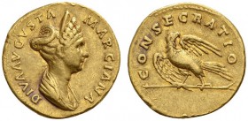 ROMAN COINS 
 ROMAN EMPIRE 
 MARCIANA, sister of Trajan, 