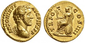 ROMAN COINS 
 ROMAN EMPIRE 
 ANTONINUS PIUS, 138-161. Aureus, about 145-161. AV 7.25 g. ANTONINVS – AVG PIVS PP Bare-headed, draped and cuirassed bu...